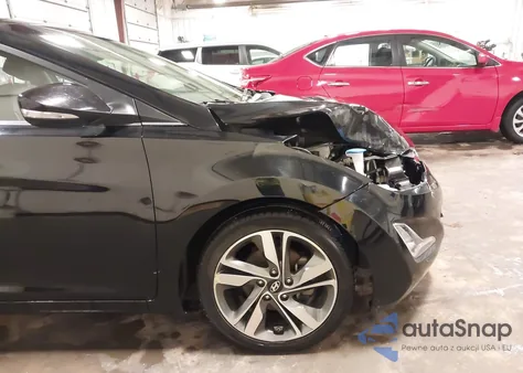 2015 Hyundai Elantra Limited from USA, damaged, VIN KMHDH4AE5FU264758